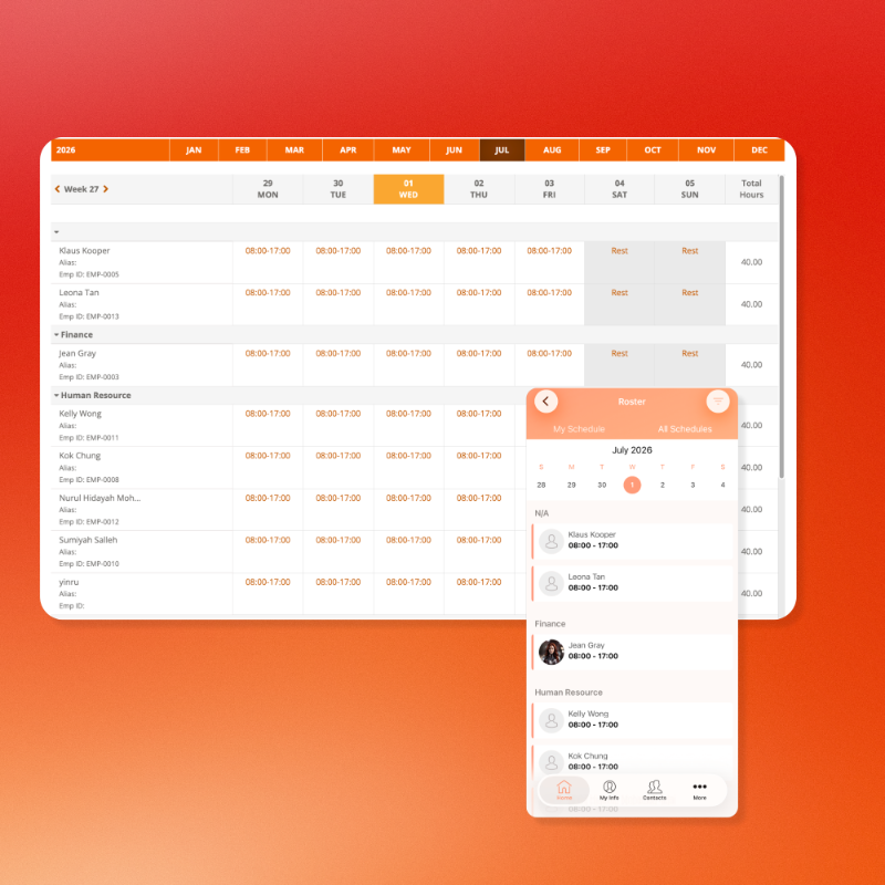 Attendance tracking
